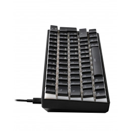 Deltaco Gaming GAM-075V2 näppäimistö Pelaaminen USB QWERTY Sveitsi musta