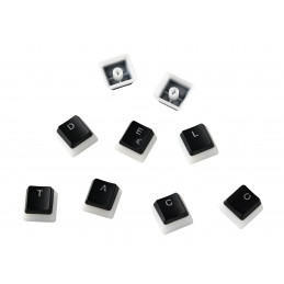 Deltaco Gaming GAM-075V2 näppäimistö Pelaaminen USB QWERTY Sveitsi musta