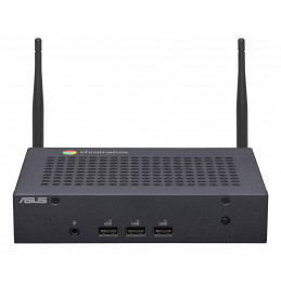 ASUS Chromebox CF40-BC012UN Intel® Celeron® N N4500 8 GB LPDDR4x-SDRAM 64 GB eMMC ChromeOS Mini PC musta