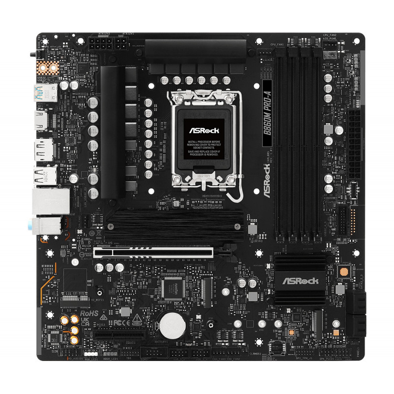 Asrock B860M Pro-A Intel B860 LGA 1851 (Socket V1) mikro ATX