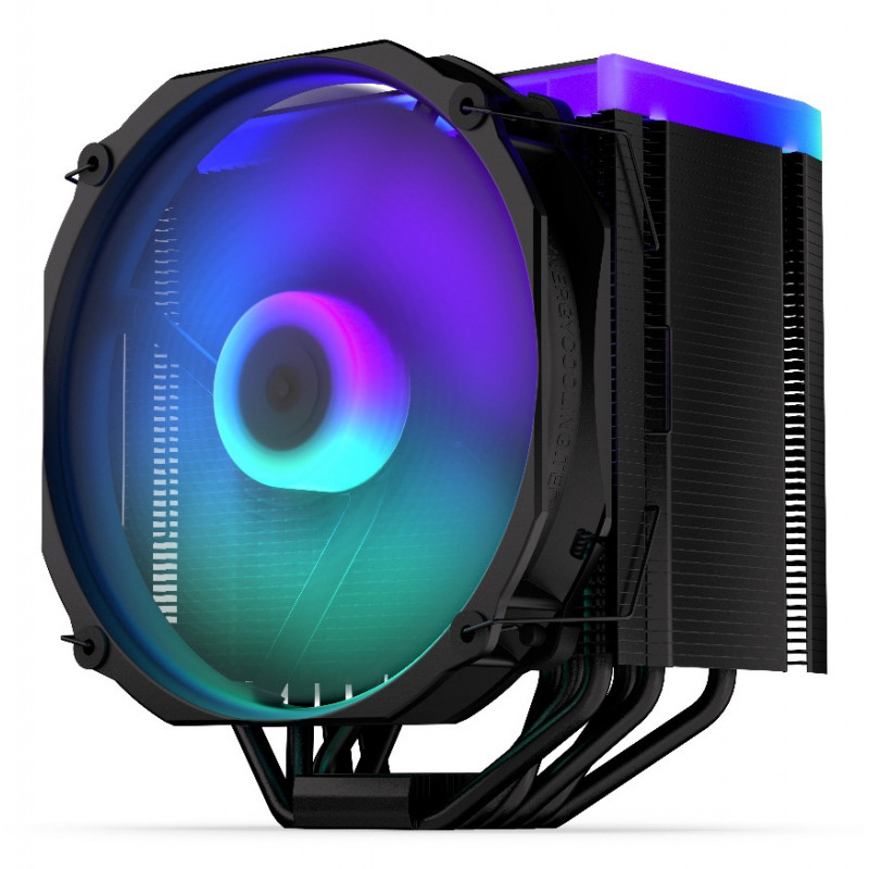 ENDORFY Fortis 5 Black ARGB Suoritin Ilmanjäähdytin 14 cm musta 1 kpl