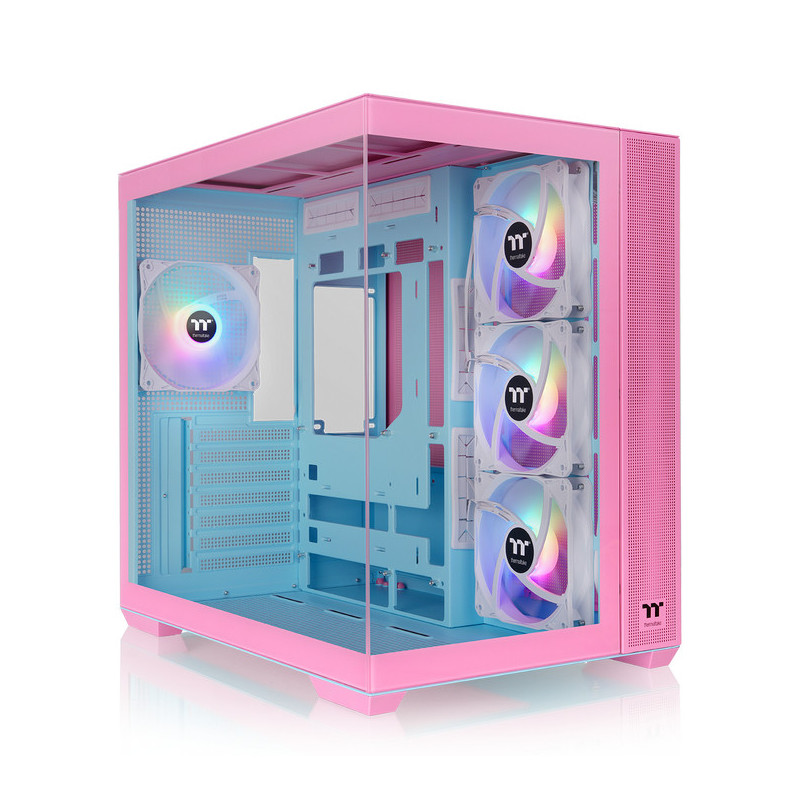 Thermaltake View 380 TG ARGB Midi Tower Valkoinen