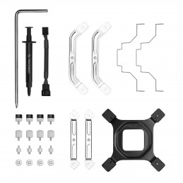DeepCool AK500 Digital Pro WH Suoritin Ilmanjäähdytin 12 cm Valkoinen