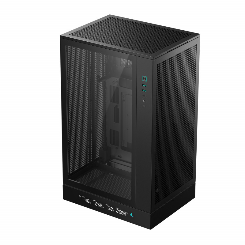 DeepCool CH270 Digital Mini Tower musta