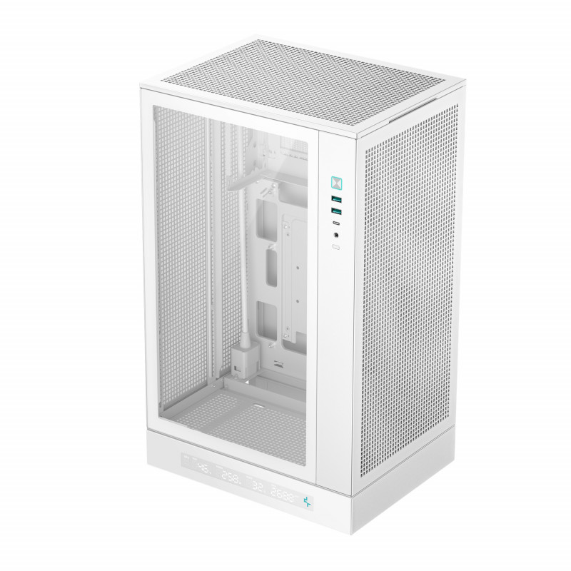 DeepCool CH270 Digital WH Mini Tower Valkoinen