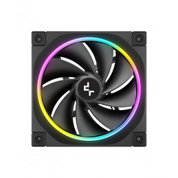 DeepCool FL12R Tietokonekotelo Tuuletin 12 cm musta 1 kpl