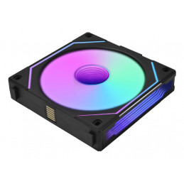 Lian Li UF-RSLIN120-1B Tietokoneen jäähdytysjärjestelmä Tietokonekotelo Tuuletin 12 cm musta 1 kpl