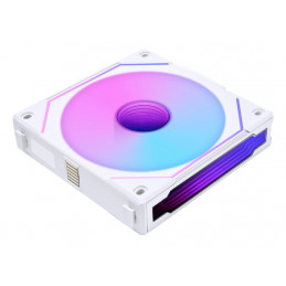 Lian Li UF-RSLIN120-1W Tietokoneen jäähdytysjärjestelmä Tietokonekotelo Tuuletin 12 cm Valkoinen 1 kpl