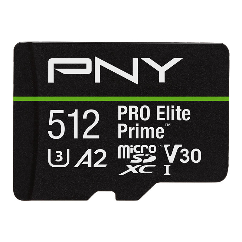 PNY PRO Elite Prime 512 GB MicroSDXC UHS-I Luokka 10
