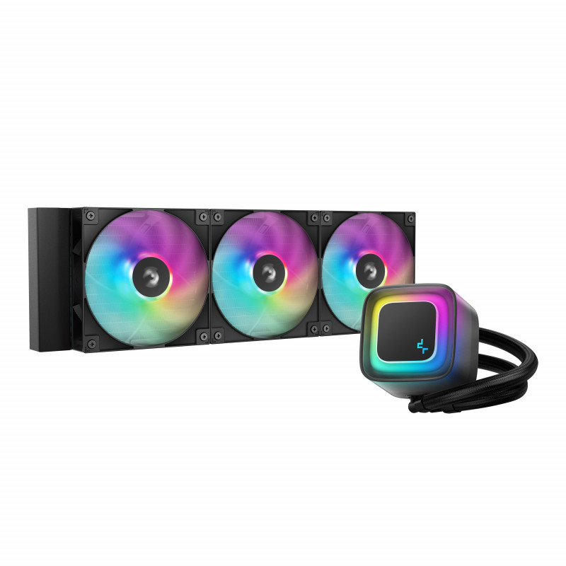 DeepCool LE360 V2 Suoritin All-in-one-nesteenjäähdytin 12 cm musta 1 kpl