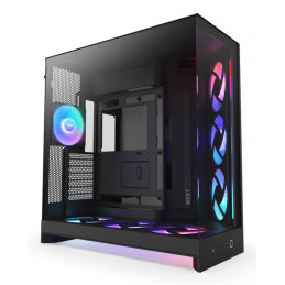 NZXT H9 Flow RGB+ Midi Tower musta