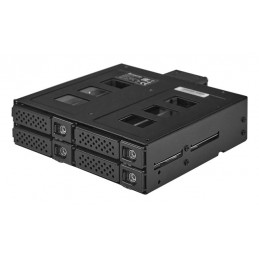 Chieftec CBP-425 asemapaikkaan asennettava paneeli Backplane musta