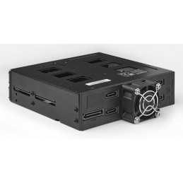 Chieftec CBP-425 asemapaikkaan asennettava paneeli Backplane musta