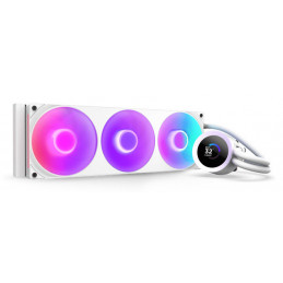 NZXT Kraken Plus 360 RGB Suoritin All-in-one-nesteenjäähdytin Valkoinen 1 kpl