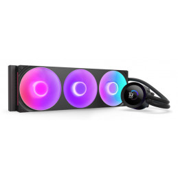 NZXT Kraken Plus 360 RGB Suoritin All-in-one-nesteenjäähdytin musta 1 kpl
