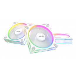 ASUS Prime MR120 Fan ARGB White 3in1 Tietokonekotelo Tuuletin 12 cm Valkoinen