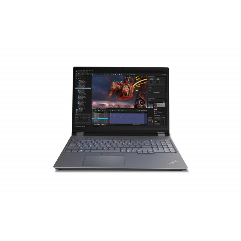 Lenovo ThinkPad P16 Gen 2 Intel® Core™ i7 i7-14700HX Mobiilityöasema 40,6 cm (16") WQXGA 32 GB DDR5-SDRAM 1 TB SSD NVIDIA RTX