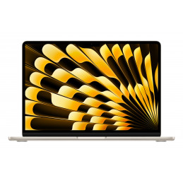 Apple MacBook Air Apple M M4 Kannettava tietokone 34,5 cm (13.6") 16 GB 256 GB SSD Wi-Fi 6E (802.11ax) macOS Sequoia Beige