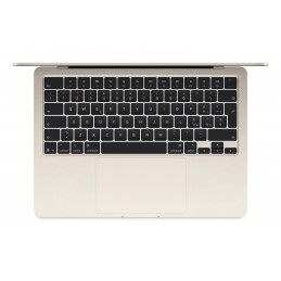 Apple MacBook Air Apple M M4 Kannettava tietokone 34,5 cm (13.6") 16 GB 256 GB SSD Wi-Fi 6E (802.11ax) macOS Sequoia Beige