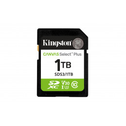 Kingston Technology Canvas Select Plus Gen3 1 TB SD UHS-I Luokka 10