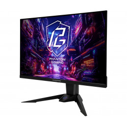 Asrock PGO27QFV tietokoneen litteä näyttö 68,6 cm (27") 2560 x 1440 pikseliä Quad HD QD-OLED musta