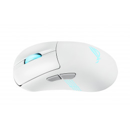 ASUS ROG Keris II Origin WHT hiiri Pelaaminen Oikeakätinen RF Wireless + Bluetooth + USB Type-A Optinen 42000 DPI