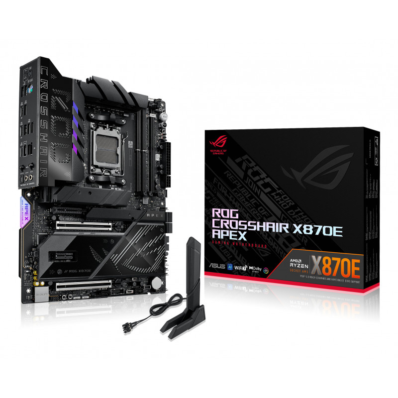 ASUS ROG CROSSHAIR X870E APEX AMD X870E Pistoke AM5 ATX