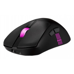 ASUS ROG Keris II Origin BLK hiiri Pelaaminen Oikeakätinen RF Wireless + Bluetooth + USB Type-A Optinen 42000 DPI