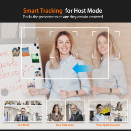 j5create JVU368-N 360° AI-Powered-verkkokamera ja kaiutinpuhelin