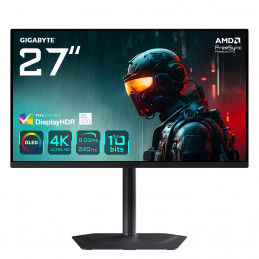 GIGABYTE MO27U2 OLED 4K UHD Gaming Monitor tietokoneen litteä näyttö 68,6 cm (27") 3840 x 2160 pikseliä 4K Ultra HD QD-OLED