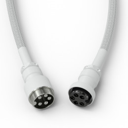 Glorious Gaming GLO-KB-ACC-CBL-COIL-GWHT näppäimistön hiiren kaapeli Valkoinen 1,4 m