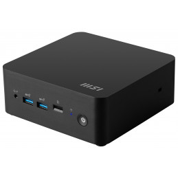 MSI CUBI NUC 1MG-244BEU barebone-tietokonerunko 0.84L sized PC musta 100U Intel® SoC