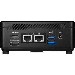 MSI CUBI N ADL S-226BEU barebone-tietokonerunko 0.69L kokoinen PC musta N200
