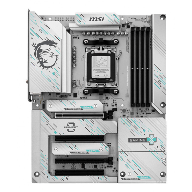 MSI B850 GAMING PLUS WIFI PZ emolevy AMD B850 Pistoke AM5 ATX