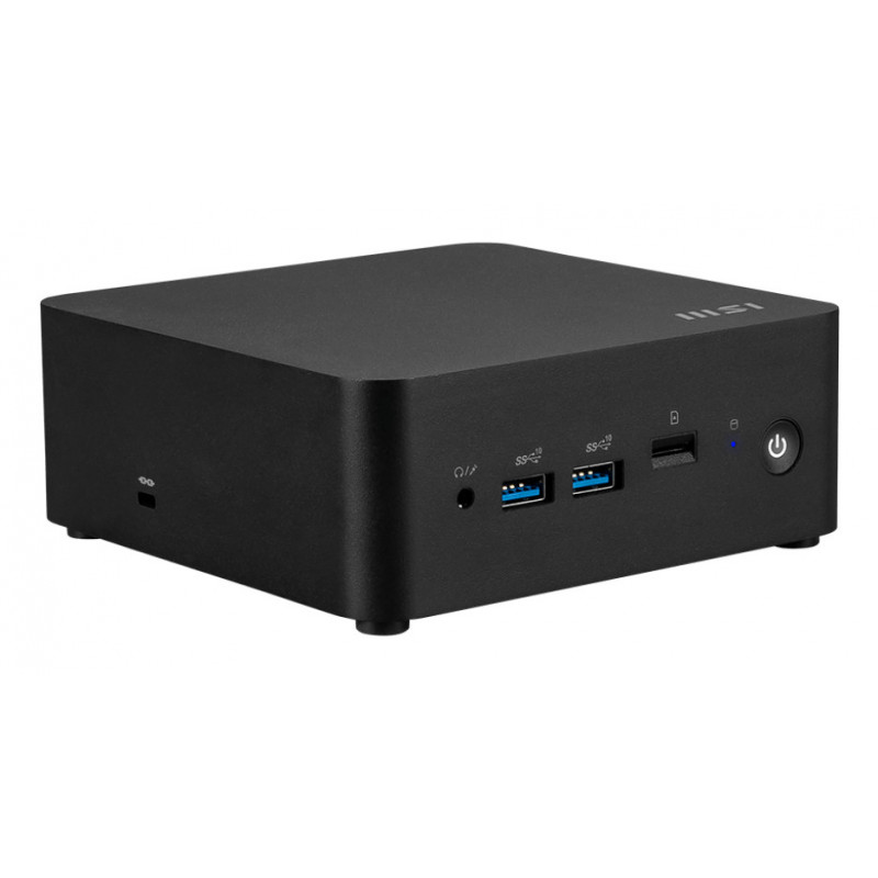 MSI CUBI NUC AI 1UMG-019BEU barebone-tietokonerunko musta 125H Intel® SoC