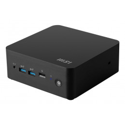 MSI CUBI NUC AI 1UMG-019BEU barebone-tietokonerunko musta 125H Intel® SoC