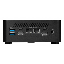 MSI CUBI NUC AI 1UMG-018BEU barebone-tietokonerunko Mini PC musta 155H Intel® SoC