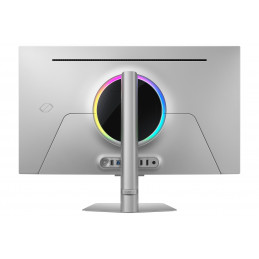 Samsung G81SF tietokoneen litteä näyttö 81,3 cm (32") 3840 x 2160 pikseliä 4K Ultra HD OLED Hopea