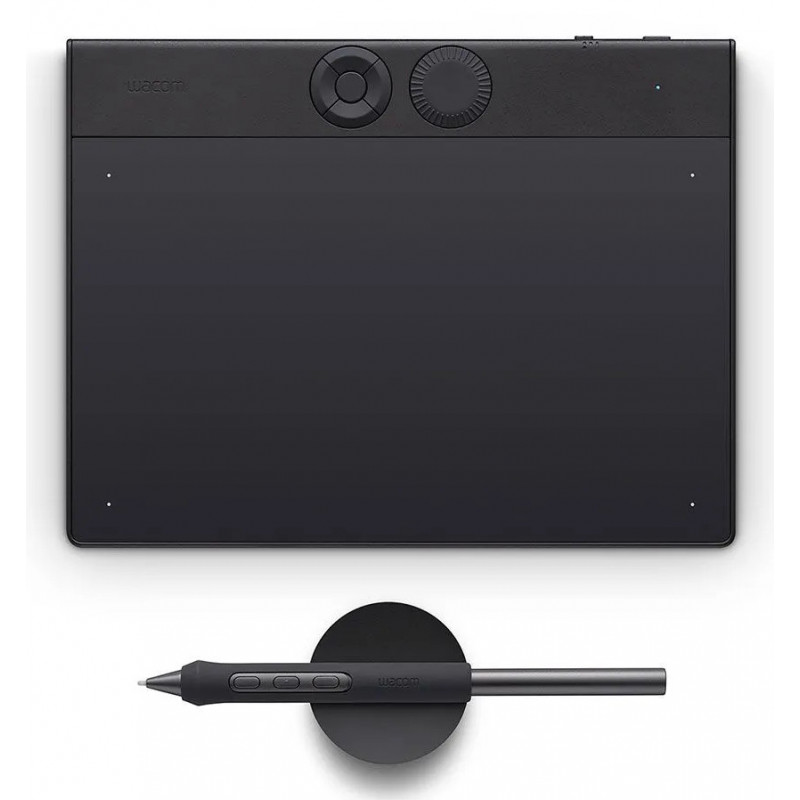 Wacom Intuos Pro Small – 2025 piirtopöytä musta 187 x 105 mm USB Bluetooth