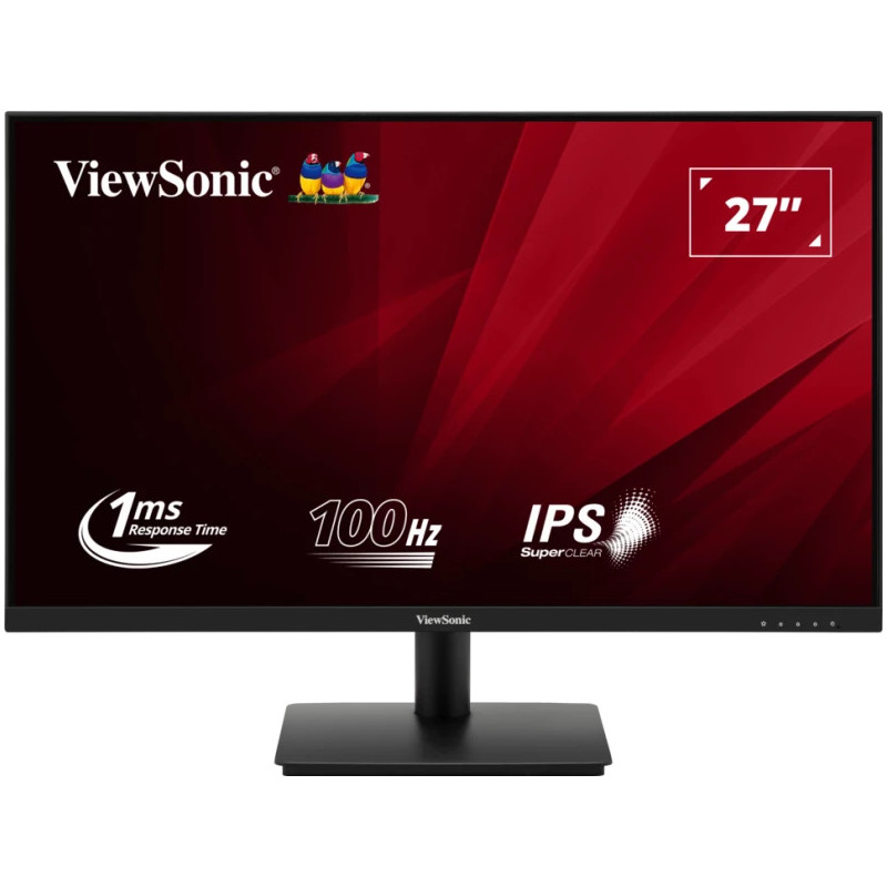 Viewsonic VA270-H tietokoneen litteä näyttö 68,6 cm (27") 1920 x 1080 pikseliä Full HD LED musta
