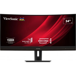 Viewsonic VG3456C tietokoneen litteä näyttö 86,4 cm (34") 3440 x 1440 pikseliä UltraWide Quad HD LED musta