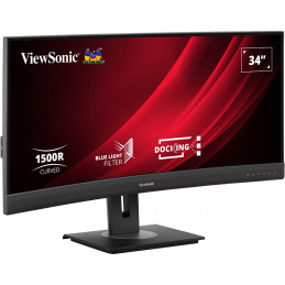 Viewsonic VG3456C tietokoneen litteä näyttö 86,4 cm (34") 3440 x 1440 pikseliä UltraWide Quad HD LED musta