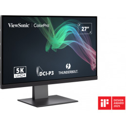 Viewsonic VP2788-5K tietokoneen litteä näyttö 68,6 cm (27") 5120 x 2880 pikseliä 5K Ultra HD LED musta