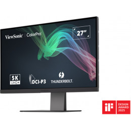Viewsonic VP2788-5K tietokoneen litteä näyttö 68,6 cm (27") 5120 x 2880 pikseliä 5K Ultra HD LED musta