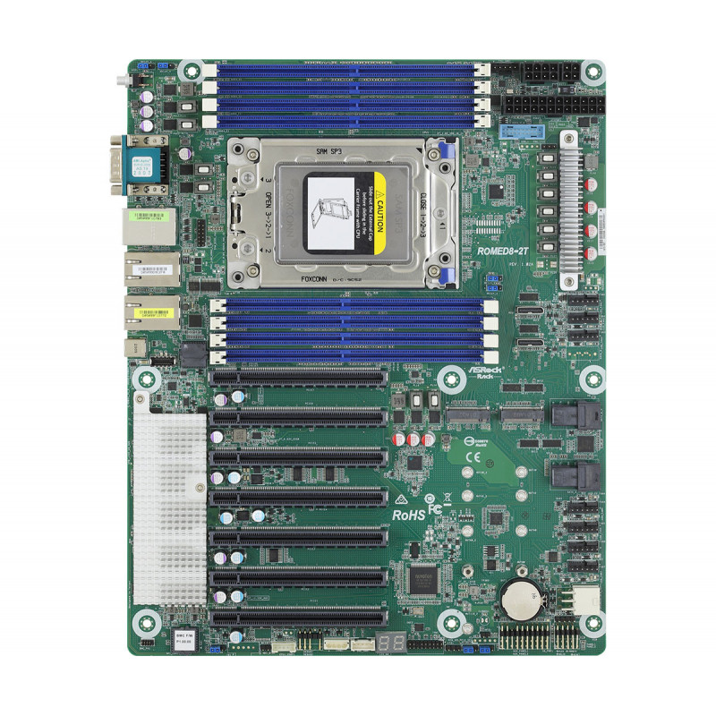 Asrock ROMED8-2T emolevy LGA 4094 ATX