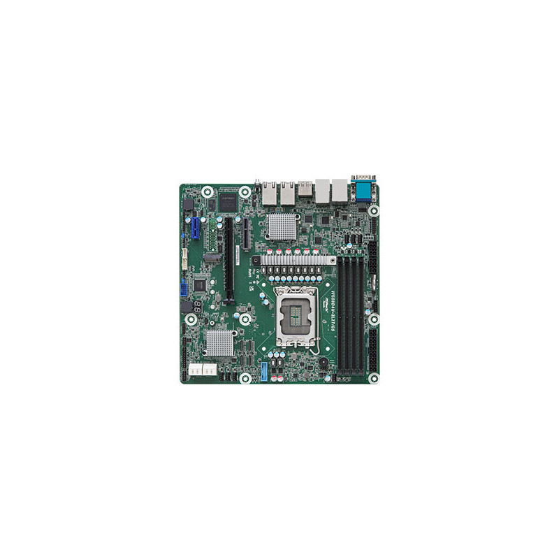 Asrock W680D4U-2L2T G5 emolevy Intel W680 LGA 1700 mikro ATX