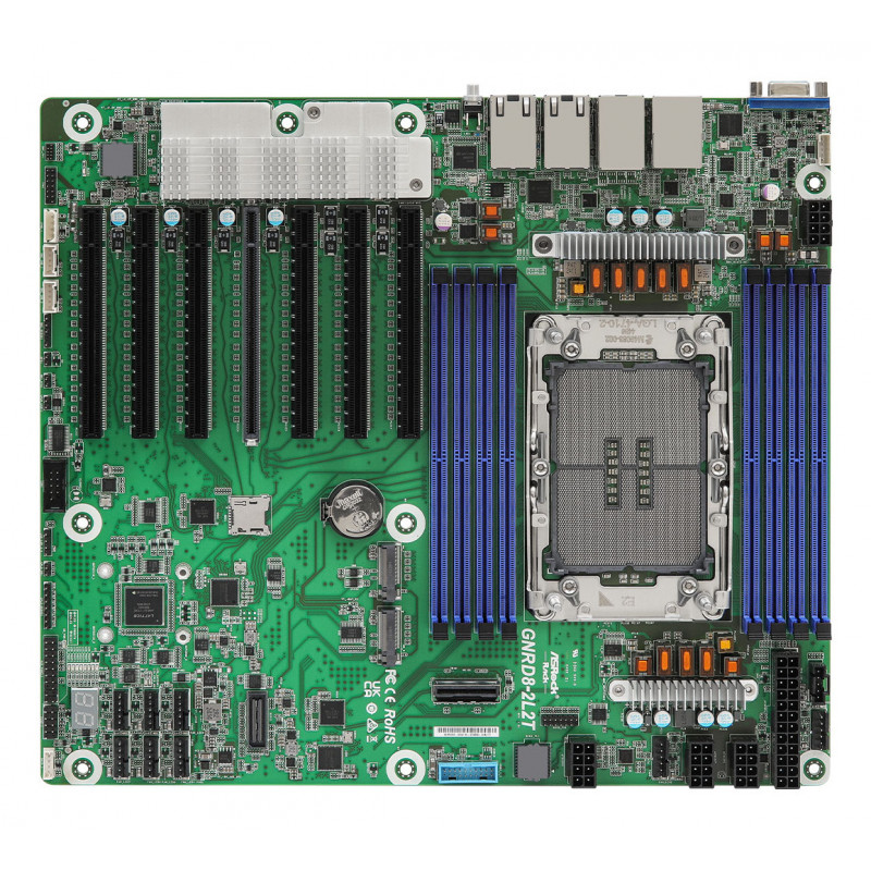 Asrock GNRD8-2L2T emolevy LGA 4710 (Socket E2) SSI CEB