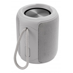Streetz Vedenkestävä BT-kaiutin, TWS, 10W, IPX7, 3,5mm, harmaa