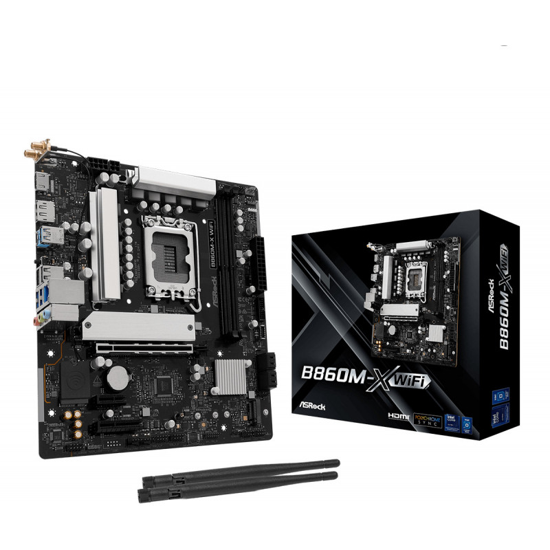 Asrock B860M-X WiFi Intel B860 LGA 1851 (Socket V1) mikro ATX