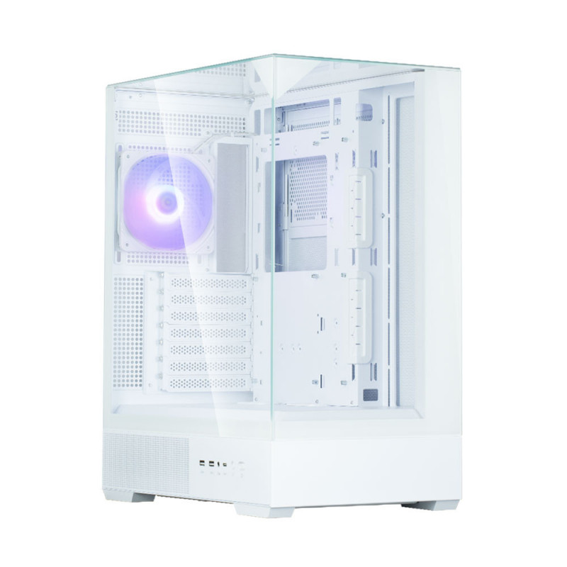 Zalman P40 Prism White Midi Tower Valkoinen